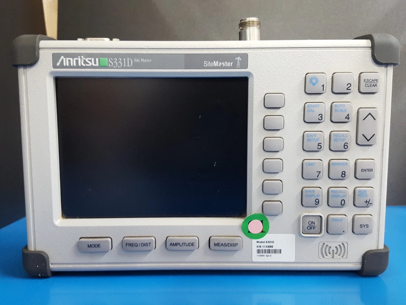 Anritsu S331D Site Master Version 5.34 Opt. 03 (NO Battery) (3089)