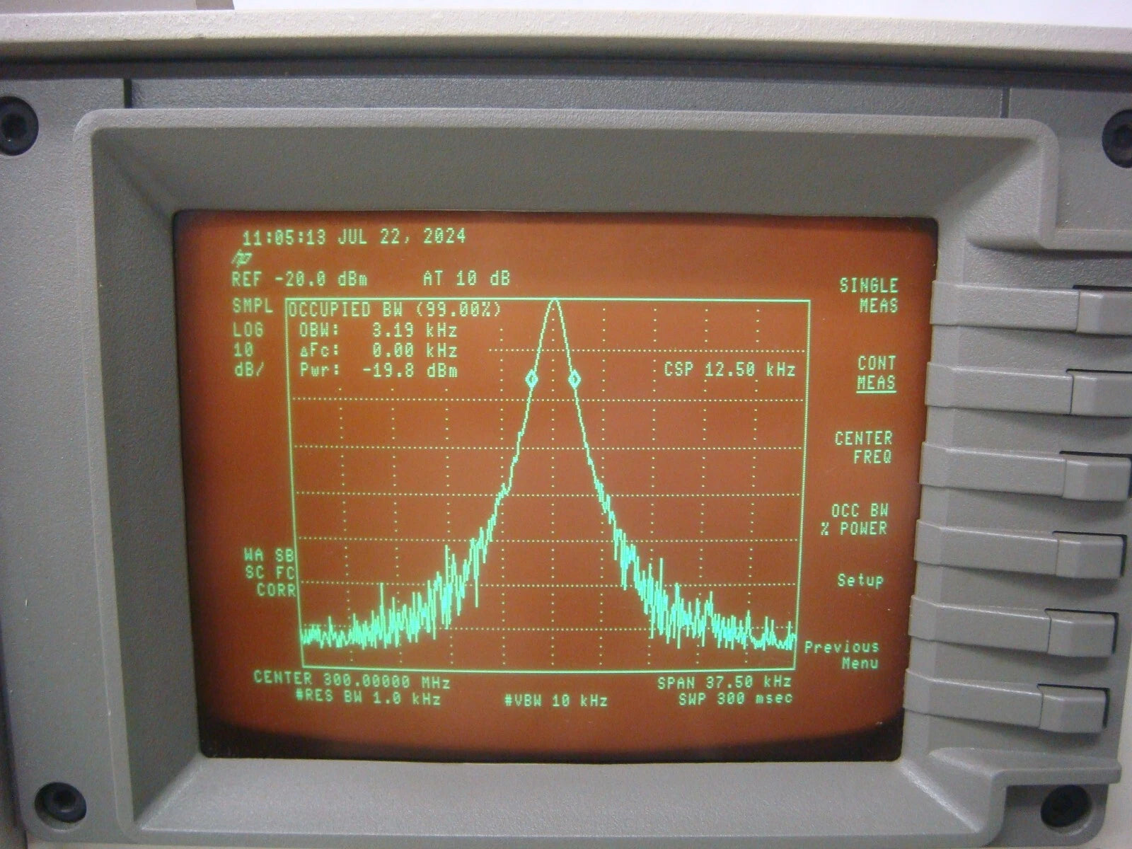 HP 8591E /041 1800MHz Spectrum Analyzer