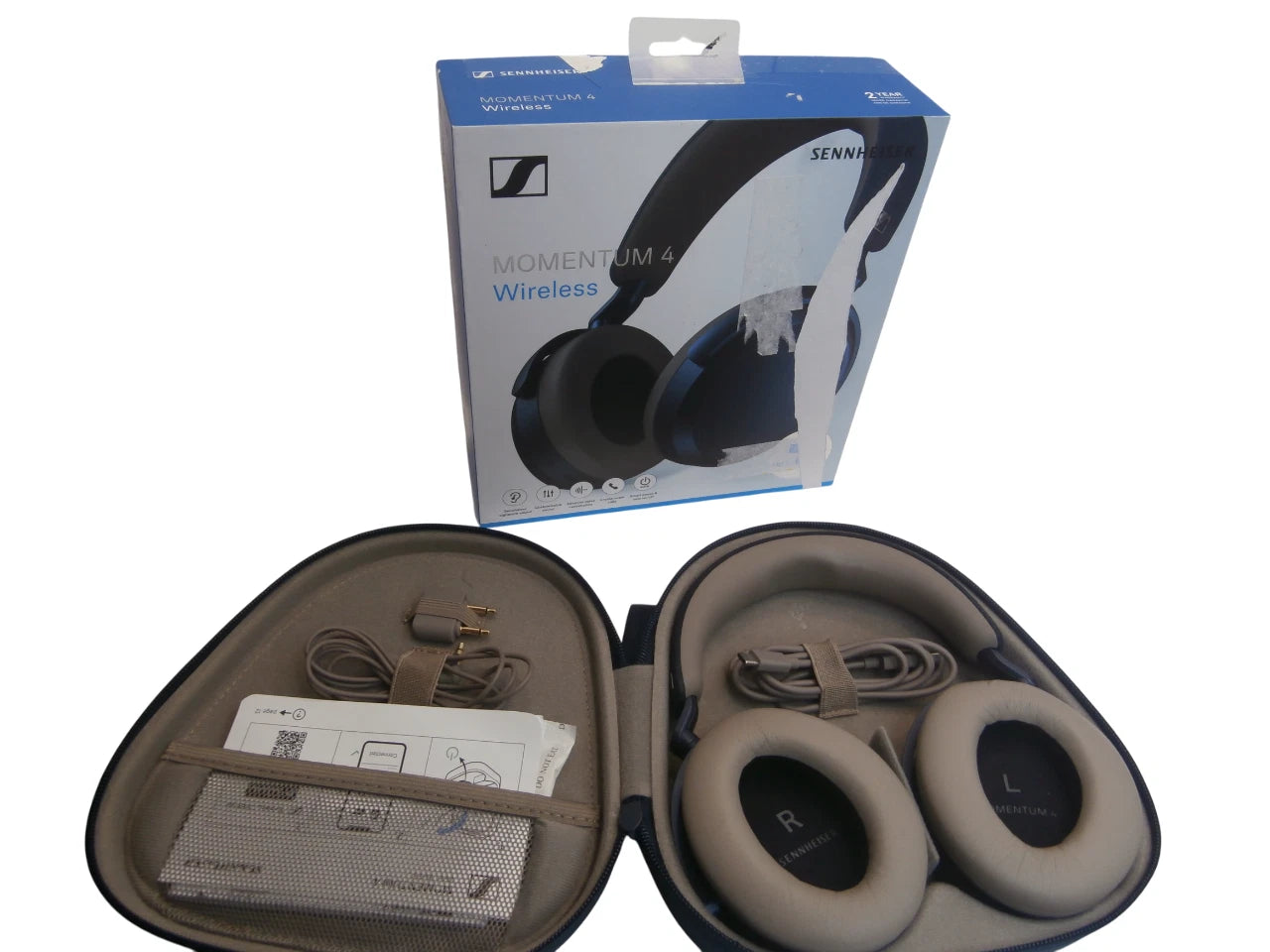 Sennheiser MOMENTUM 4 Wireless Headphones noise cancellation - Free shipping
