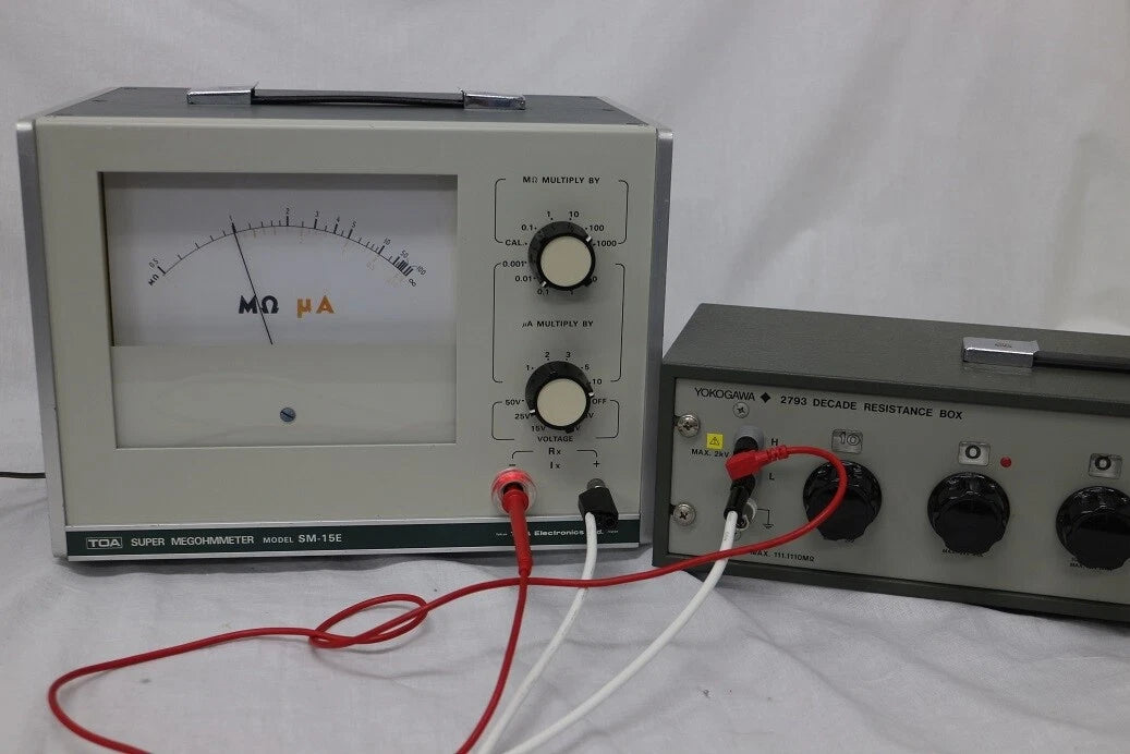 TOA SM-15E Super MegOhmmeter