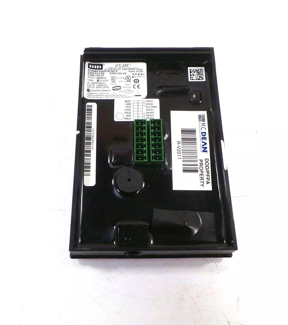 HID iCLASS 613XB Smart Card Reader - Secure Access Control