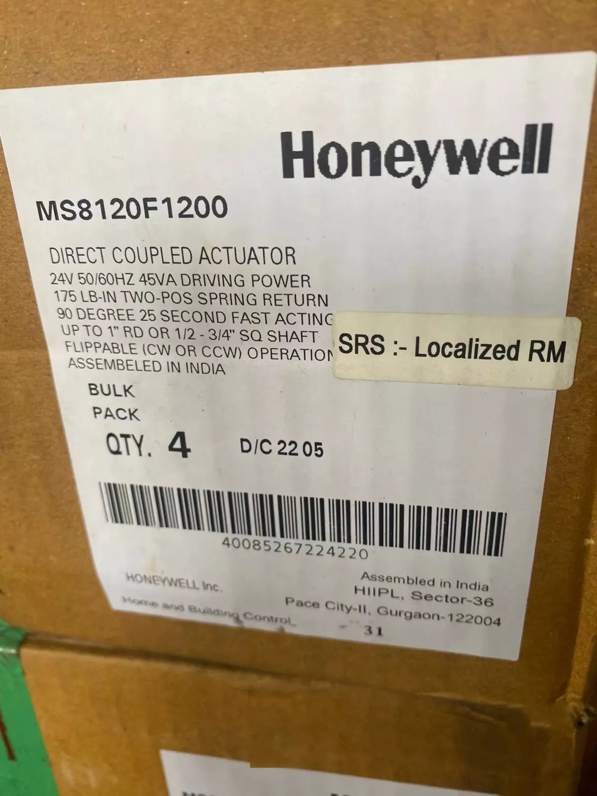 1PCS New MS8120F1200 Actuator for HVAC System