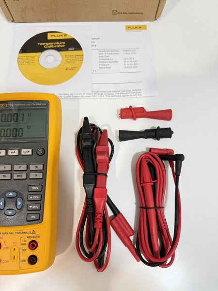 FLUKE 724 Temperature Calibrator Meter - Accurate and Reliable Calibration Tool