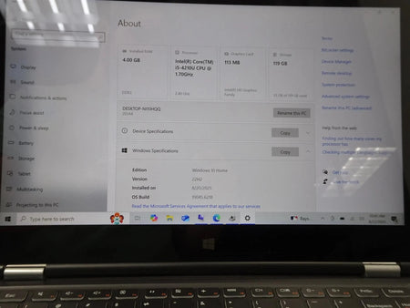 Lenovo Yoga 2 13 20344 Core i5-4210U 1.7GHz 4GB 128GB 13.3" Touchscreen