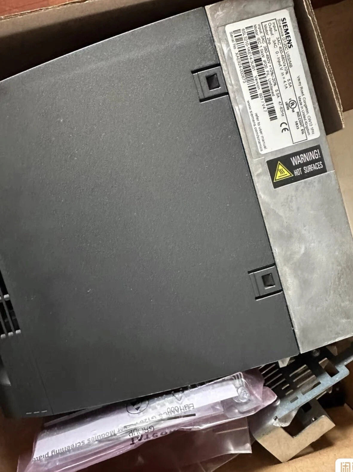 Siemens 6SL3210-1KE14-3UB1 Inverter Drive