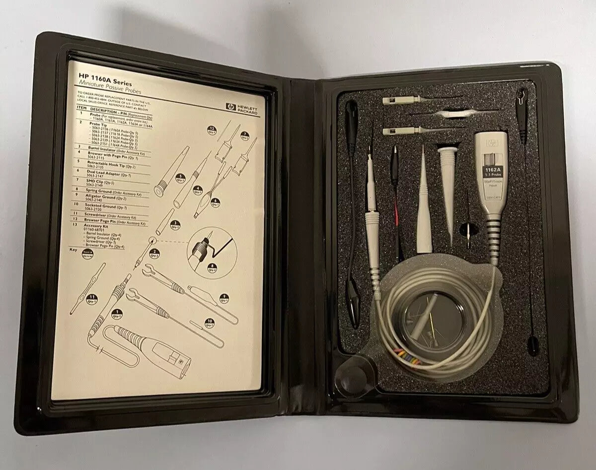 Miniature Passive Oscilloscope Probe 1161A for Agilent/HP/Keysight 1160 Series