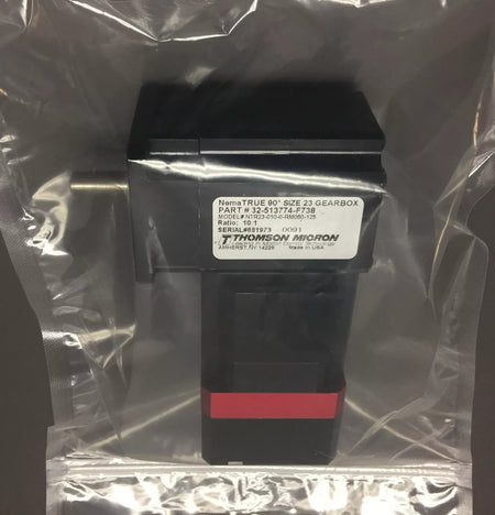 Thomson Micron P/N 32-513774-F738 NTR23-010-0-RM060-125 Gearhead