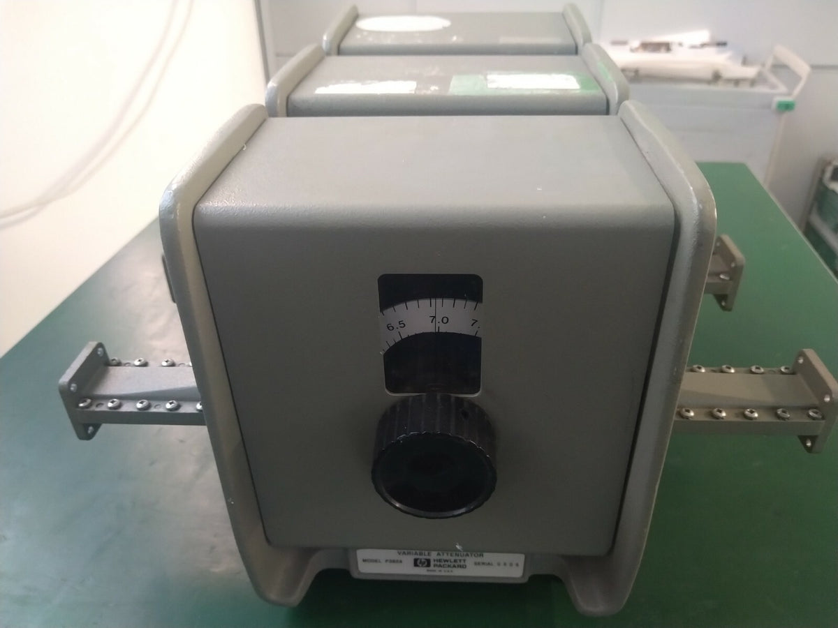 HP Agilent Model P382A Variable Attenuator 12.4 to 18GHz - XG eqpt
