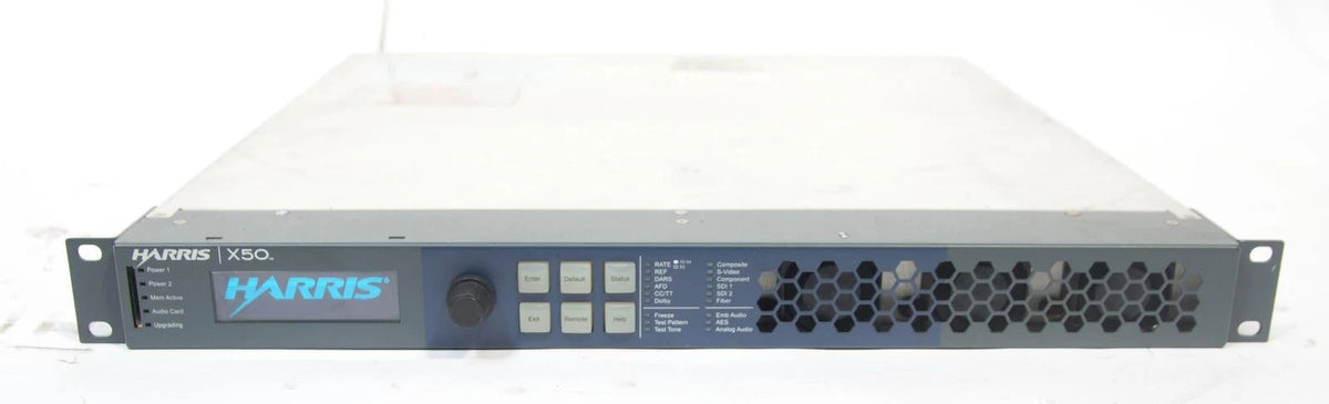 Harris X50 Frame Synchronizer Up/Down Cross Converter 3G/HD/SDI