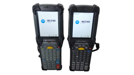 Lot of 2 Motorola MC9190-G30SWEQA6WR Barcode Scanner Bundle
