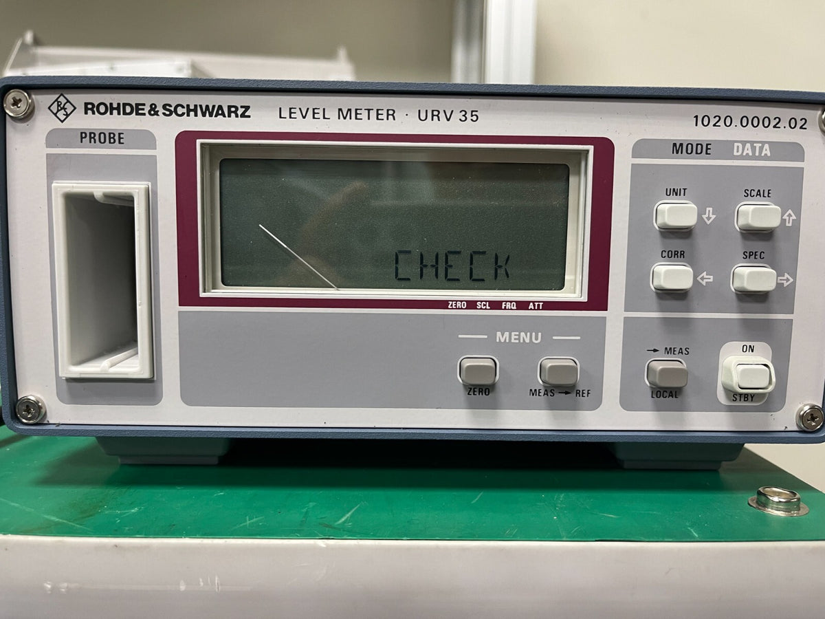 Rohde &amp; Schwarz URV35 Level meter , 220~240 ACV