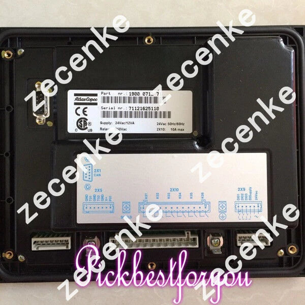 Atlas Copco Elektronikon GA18 I 1900 071271 1900071271 Controller Panel H780K DX