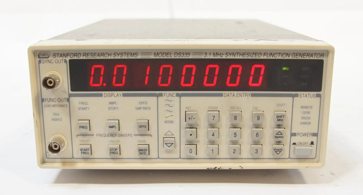 Stanford SRS DS335 3.1MHz Digital Synthesized Function Generator