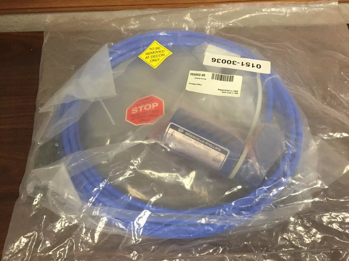 Granville-Phillips 352002-20 Rev 3 20FT Cable for Stabil Ion Gauge to 352