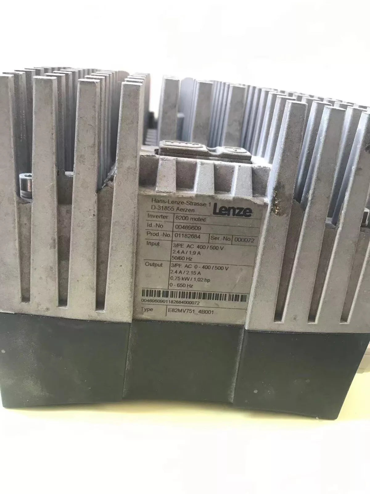 E82MV751-4B001: High Efficiency 3-Phase Electric Motor