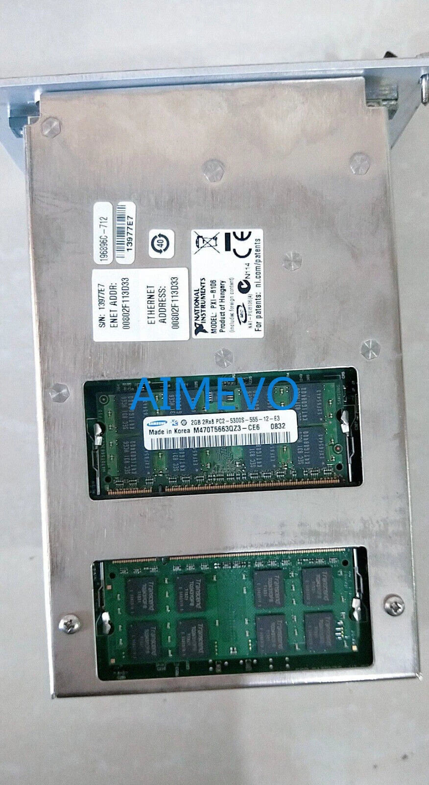 National Instruments NI PXI-8106 Dual-Core Embedded Controller 1388310