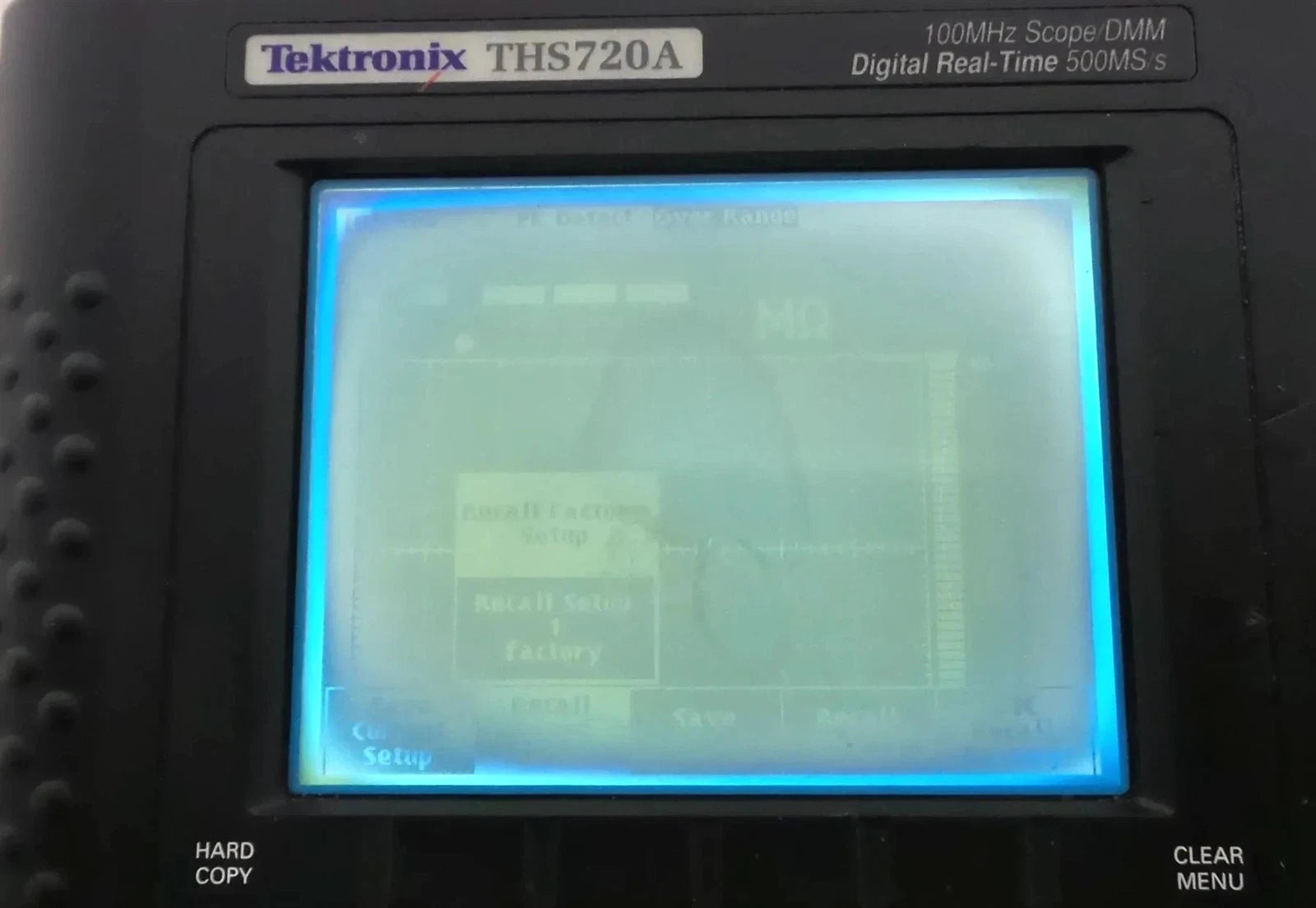 Tektronix THS720A 100 MHz Scop/Dmm Digital Real-Time 500 MS/s - Free Shipping