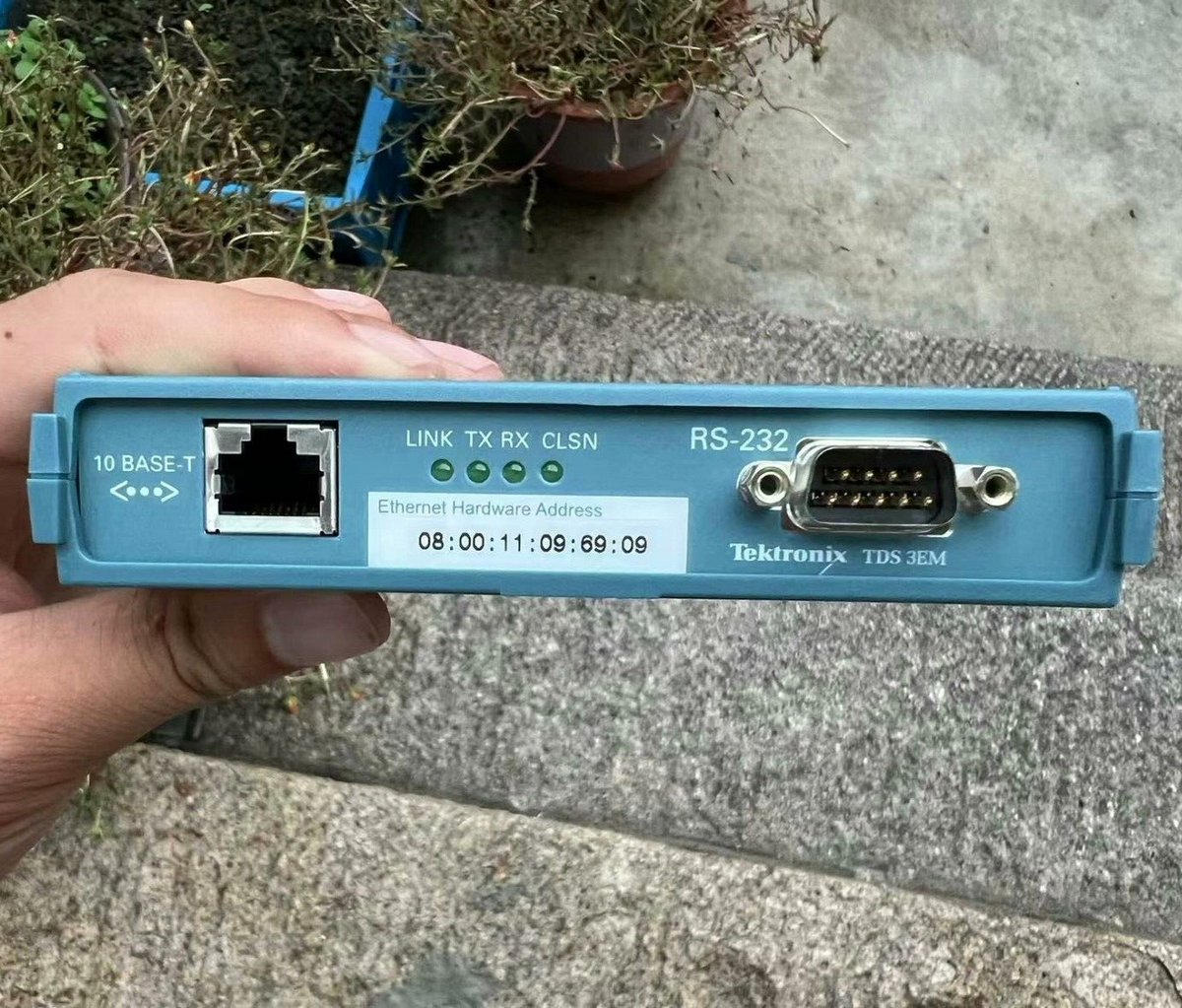 Tektronix TDS 3EM GPIB RS-232 Ethernet Serial Interface