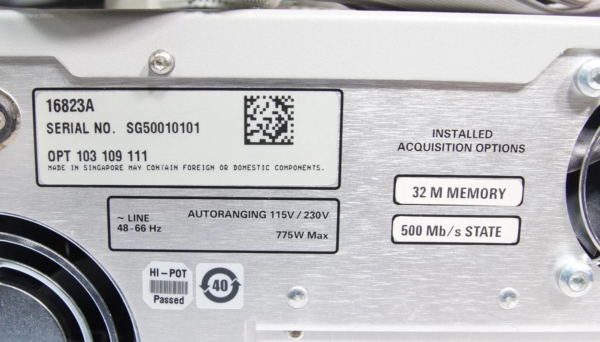 Agilent 16823A 102-Channel Portable Logic Analyzer