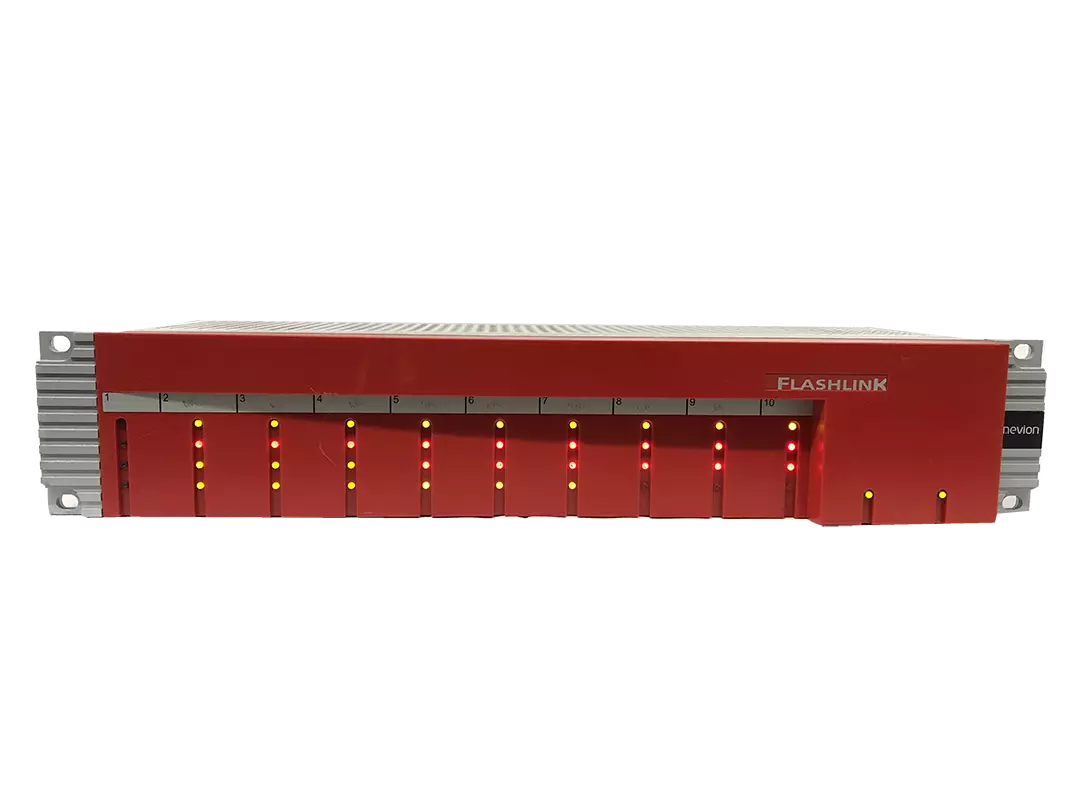Nevion 2RU Modular Frame for 10 Modules with 2 PSUs FR-2RU-10-2