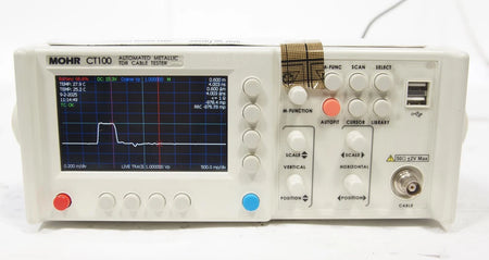 MOHR CT-100B Automatic Metallic TDR Cable Tester CT100 CALIBRATED