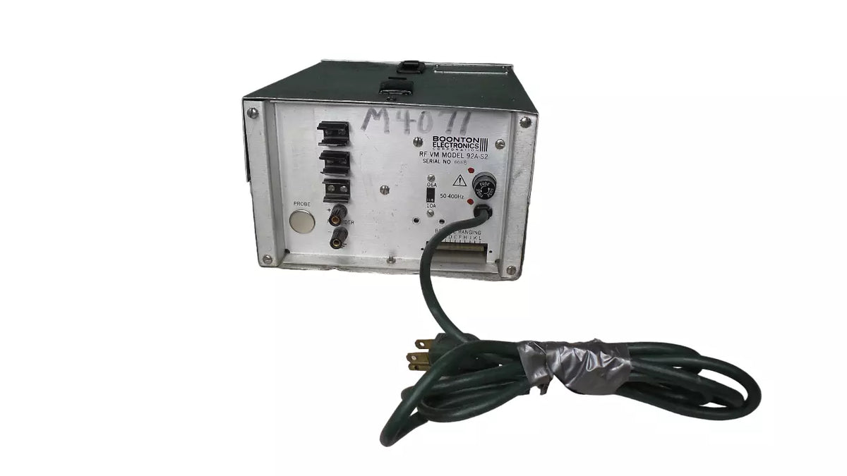 BOONTON Electronics 92A-S2 RF Millivoltmeter