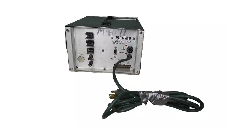 BOONTON Electronics 92A-S2 RF Millivoltmeter