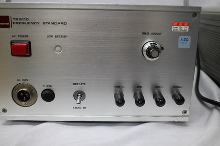TR3110 Frequency Standard by ADVANTEST