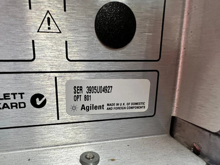 Agilent/Keysight 8508A Opt. 801 Vector Impedance Analyzer SN 3905U04927