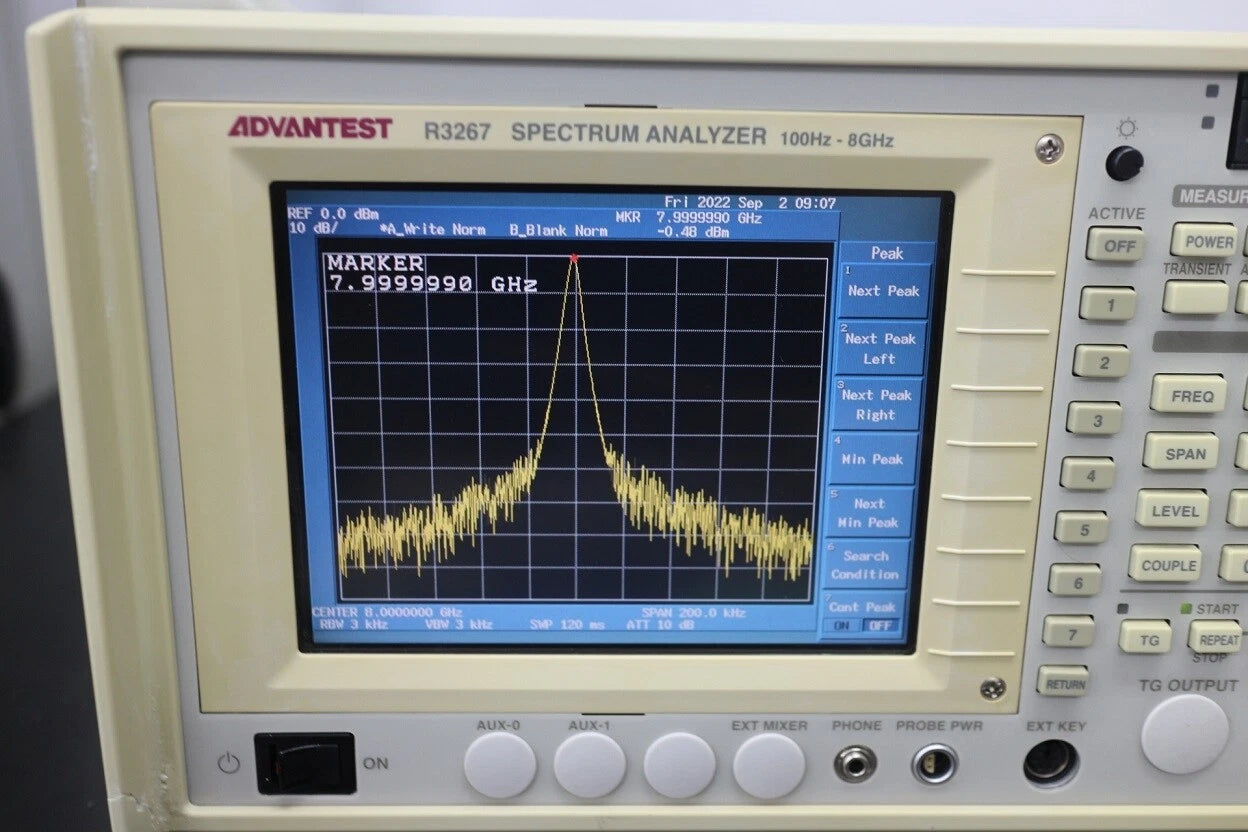 ADVANTEST R3267 Spectrum Analyzer 100Hz-8GHz/01/73