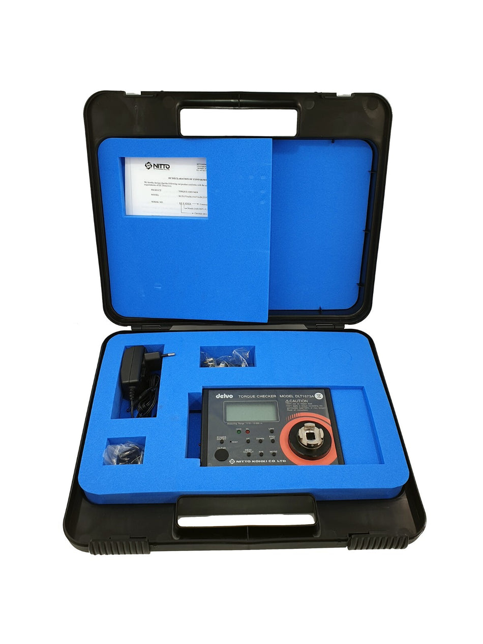 Delvo DLT1673A Torque Checker Calibration - Nitto Kohki