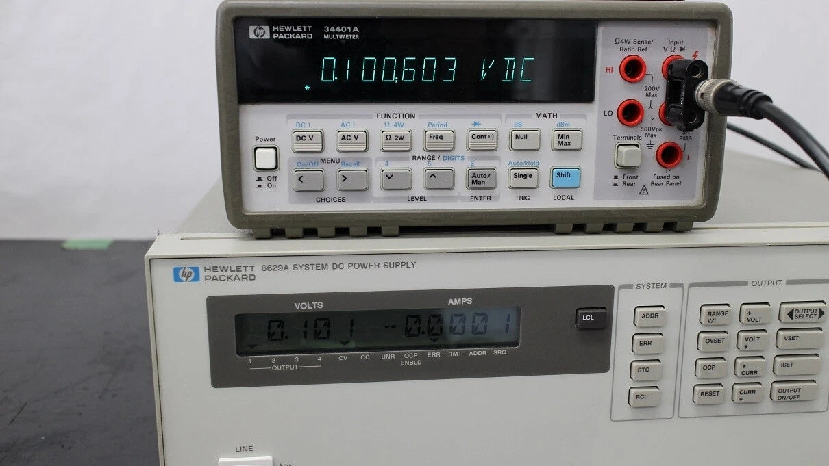 HP 6629A 50V 2A 50W 4ch SYSTEM Power Supply