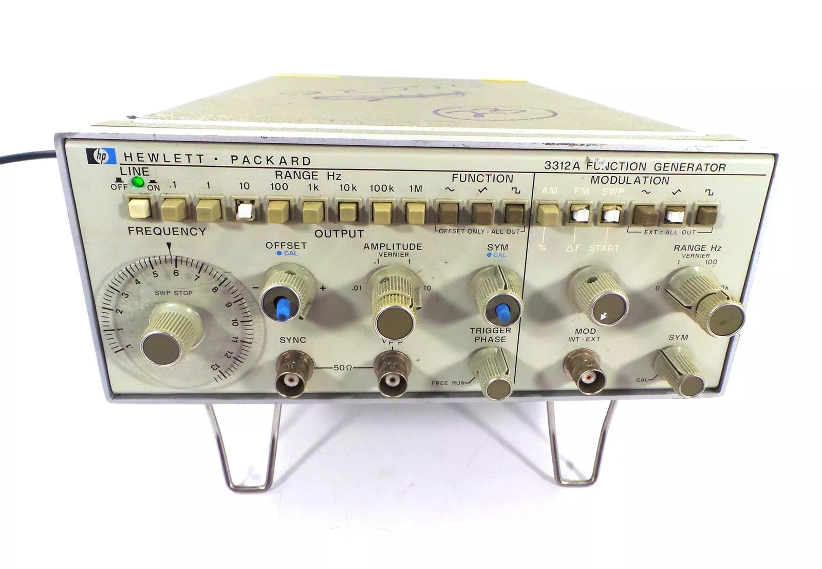 HP Hewlett Packard 3312A Function Generator
