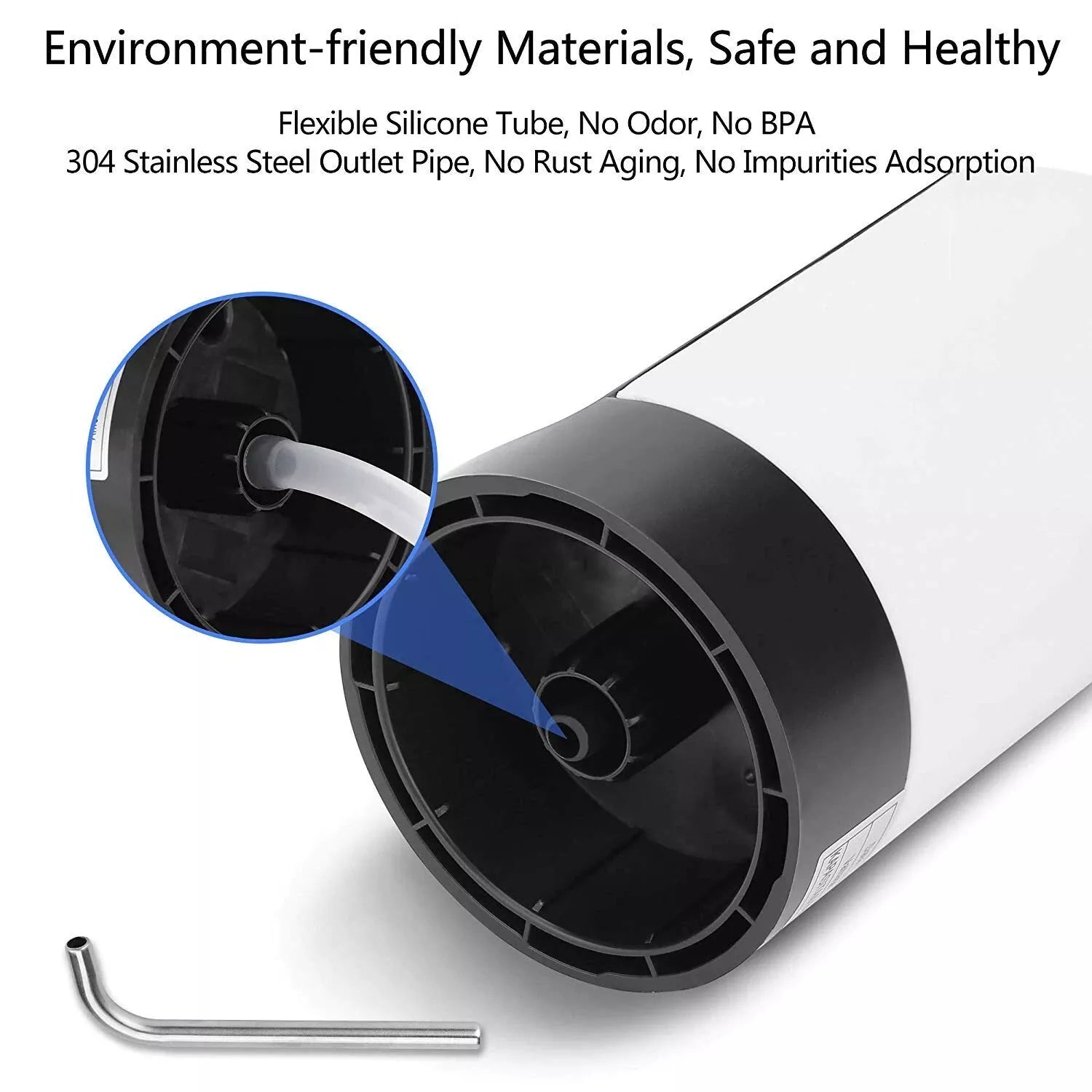 Automatic Wireless Portable Mini Rechargeable Water Bottle Can Dispenser Pump