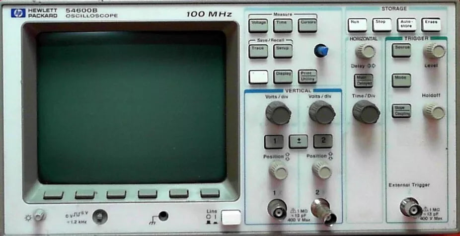 HP - Agilent - Keysight 54600B Oscilloscope 2 Channel 100 MHz SN: US38071512