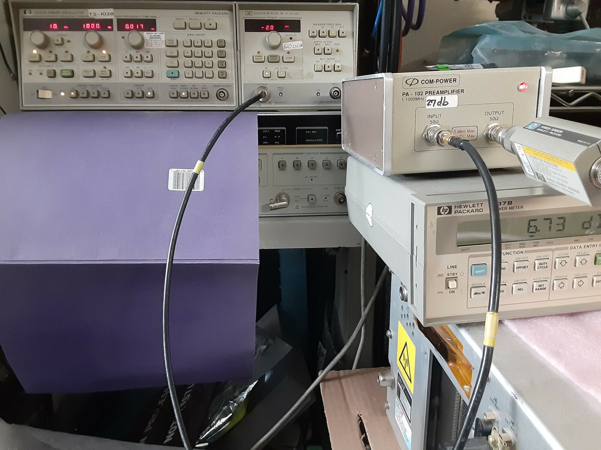 RF Preamp 1 MHz to 1000 GHz 32dB Gain