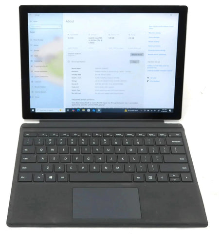 Microsoft Surface Pro 7 1866 Core i5-1035G4 1.10GHz 16GB 256GB Win 10 Pro