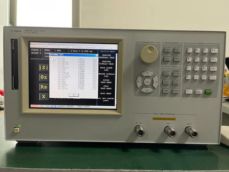Agilent 4287A 1 MHz - 3 GHz RF LCR Meter w/ option 011 _0600 - XG eqpt