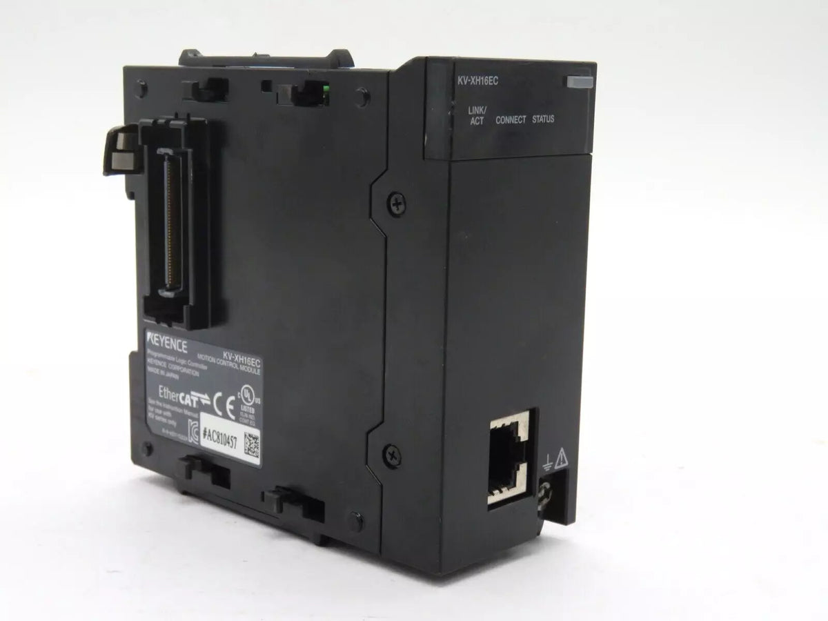 KEYENCE KV-XH16EC PLC 16 Axis Programmable Logic Controller 1 Port