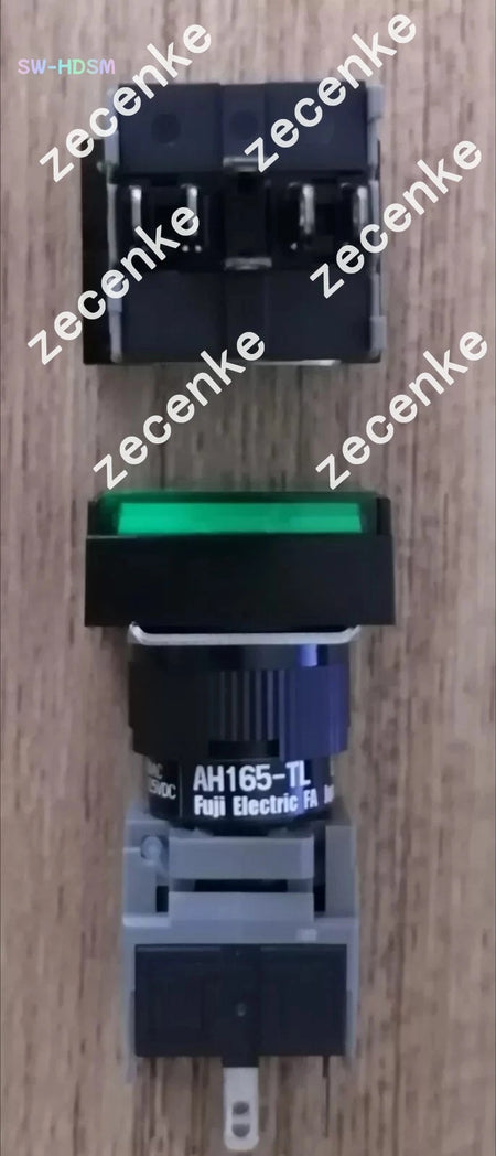 5PCS NEW for Green Pushbutton Command Switch 24VDC LED FUJI AH165-TLG11E3