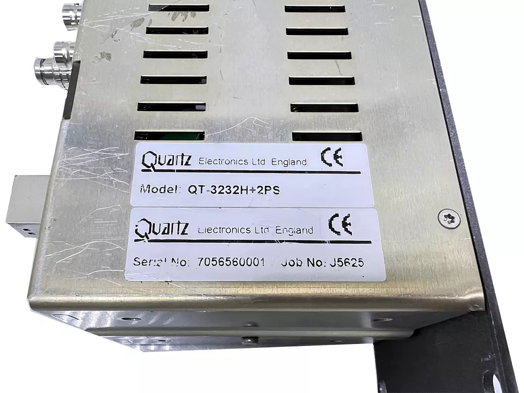 Evertz Topaz HD/SD Video Router QT-3232H+2PS 32x32 by Quartz Electronics