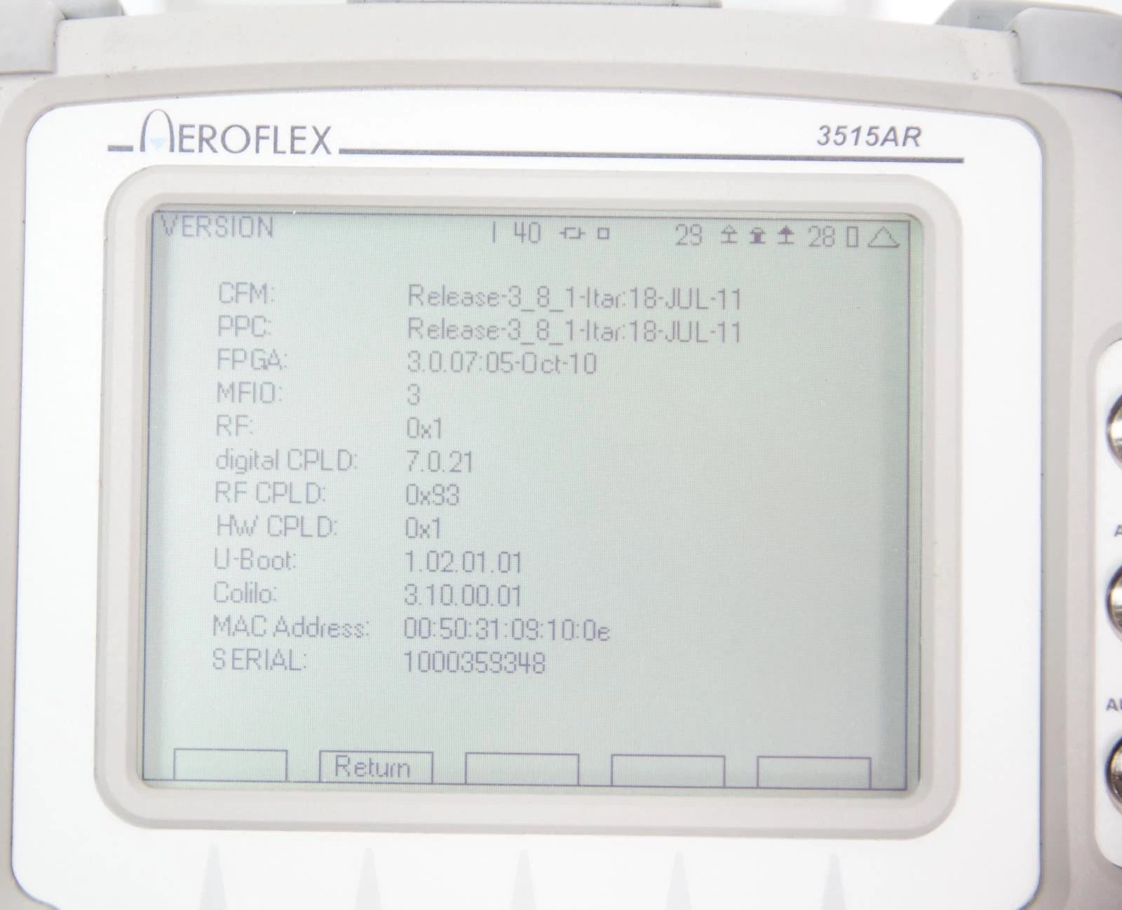 IFR  / Aeroflex 3515AR Portable Radio Communication Test Set