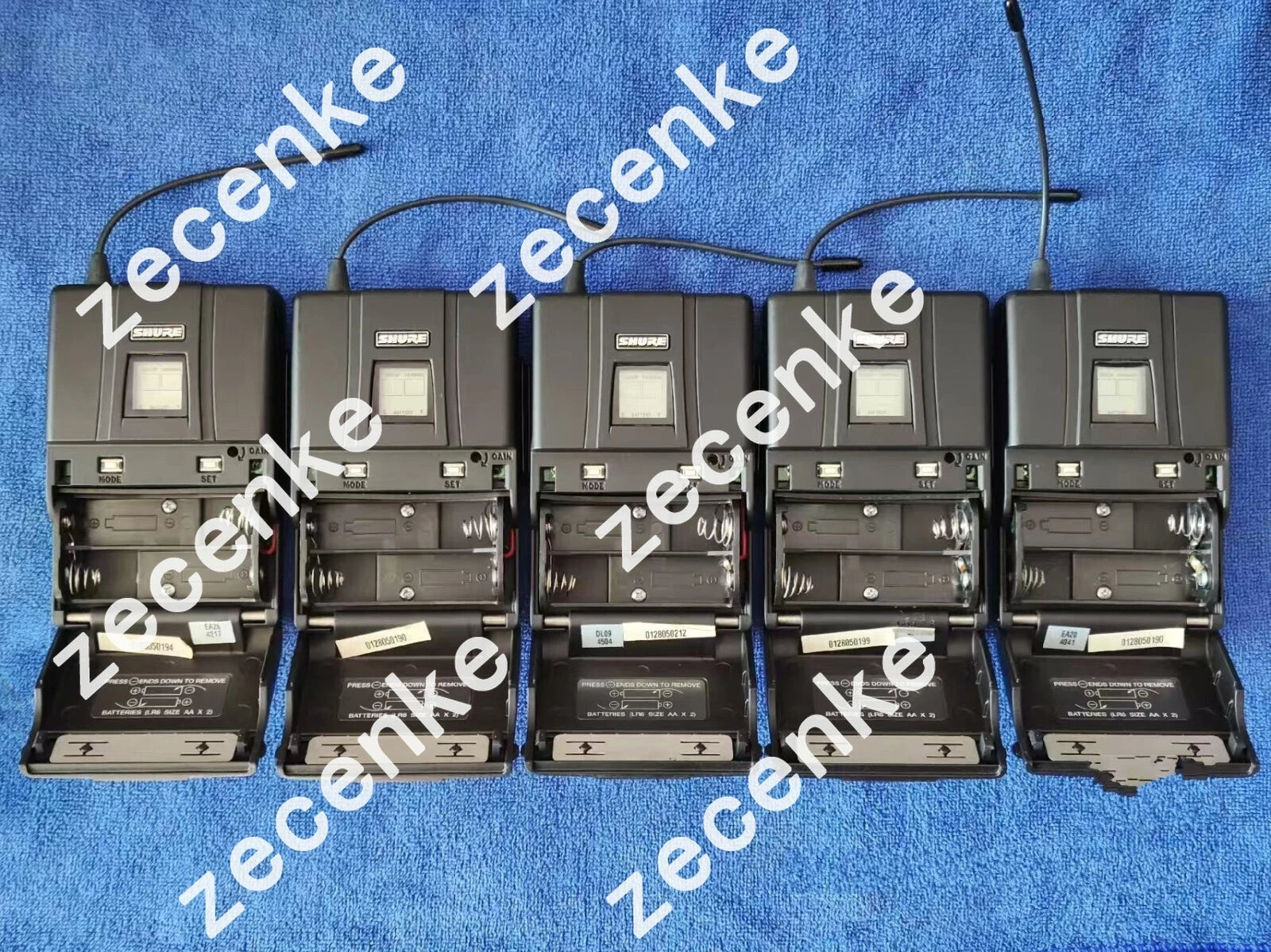 Used SHURE U1-UA 782-806 MHz Wireless Microphone System