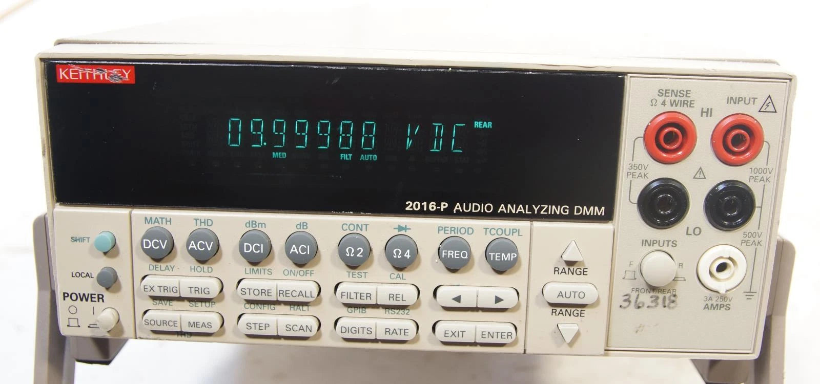 Keithley 2016-P Audio Analyzing DMM