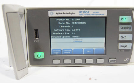 Agilent 81150A 120MHz Pulse Function Arbitrary Noise Generator CALIBRATED