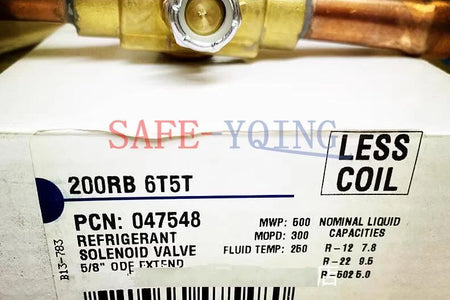 ONE EMERSON Solenoid Valve 200RB 6T5T 200RB6T5T (Welding 5/8)