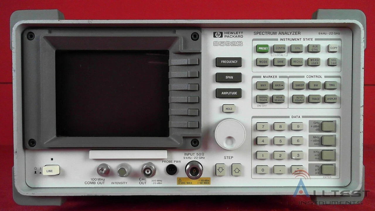 HP Agilent 8592B Portable Spectrum Analyzer 9kHz to 22GHz