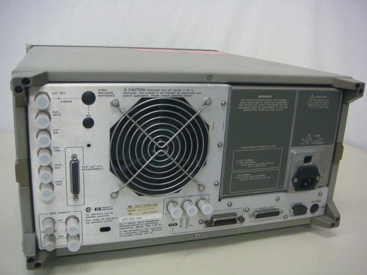 HP 8753D /010 3GHz S-parameter Test Set for FDD Failure