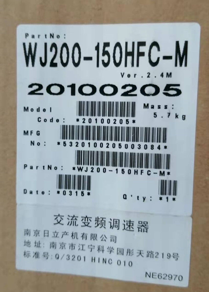 全新 HITACHI 变频器 WJ200-150HFC-M 15KW 380V