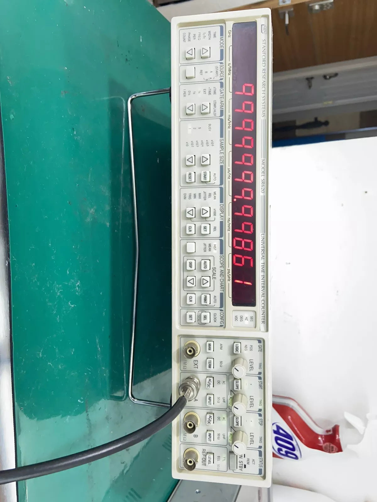 SRS Stanford Research SR620 12 Digit Frequency Counter 1.3 GHz 25 ps with Opt 01